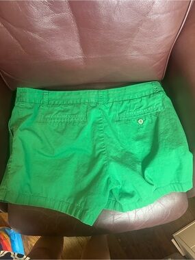 J. Crew Kelly Green Cotton Bermuda Shorts